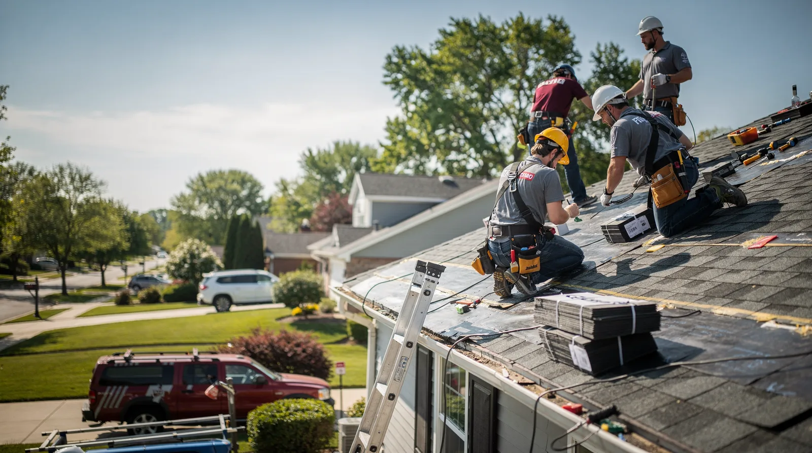 Roof Repair in Nobleboro, ME around you